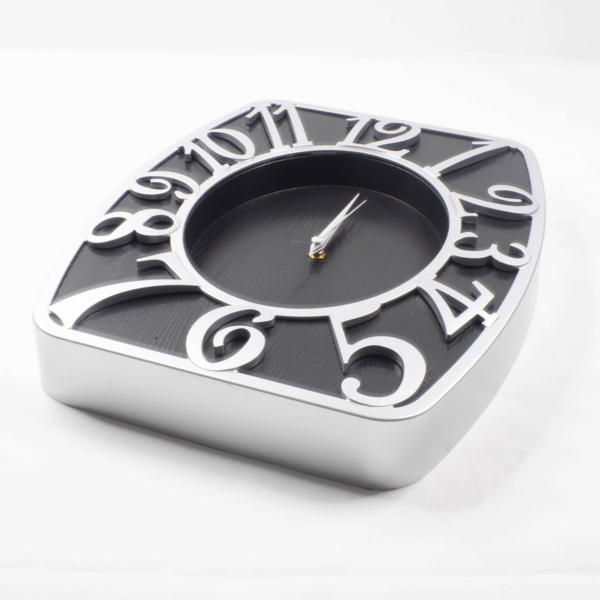 Horloge murale classique Noir – Image 2