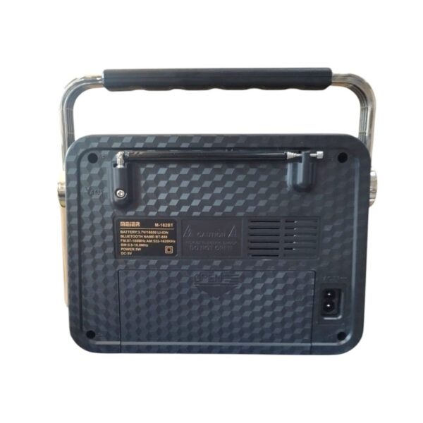 Radio M-182BT multifonction portable rechargeable – Image 3