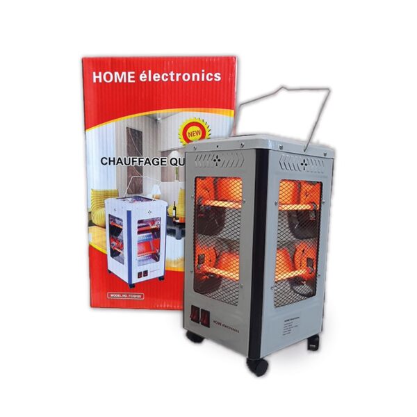 Chauffage Electrique Quartz 2000 W Vertical – Image 2