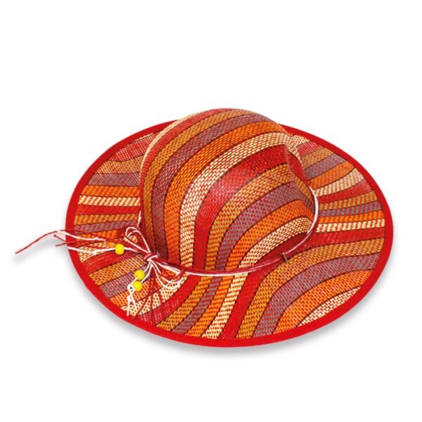 Set de Plage Coloré (Chapeau, Sac, Tapis et Petite Trousse) – Image 3