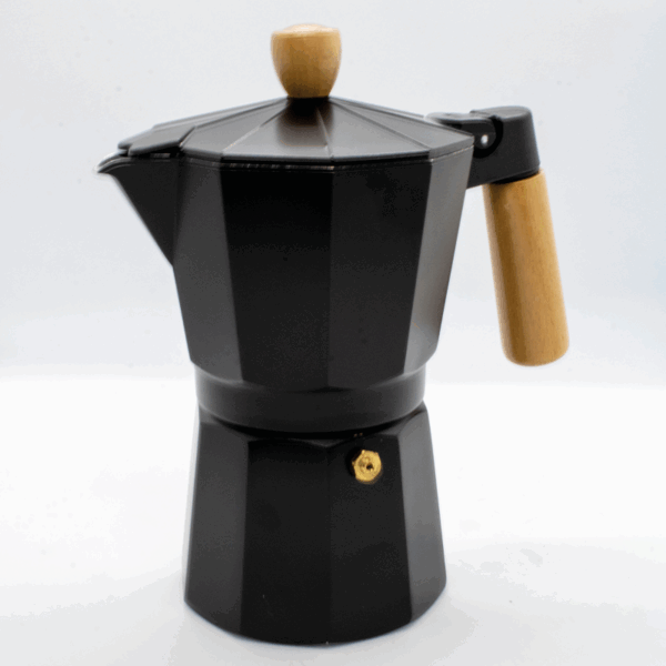 Cafetière Italienne Moka Bois Noir