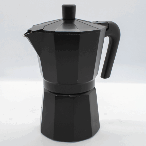 Cafetière Italienne Moka Noir – Image 2