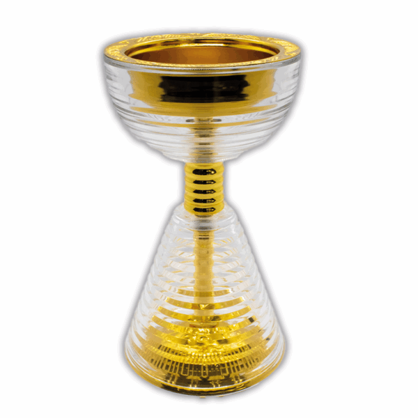 Encensoir Impérial en Verre et Or