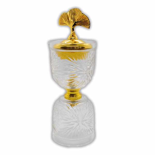 Encensoir Royal en Verre et Or