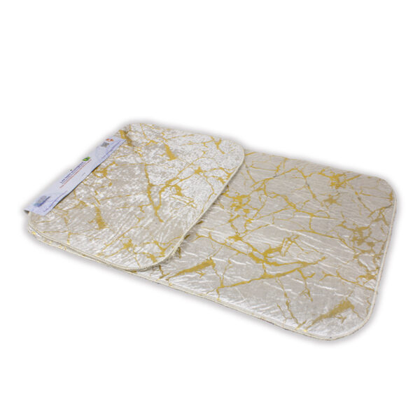 Set de 2 Tapis Salle de Bain Motif 4