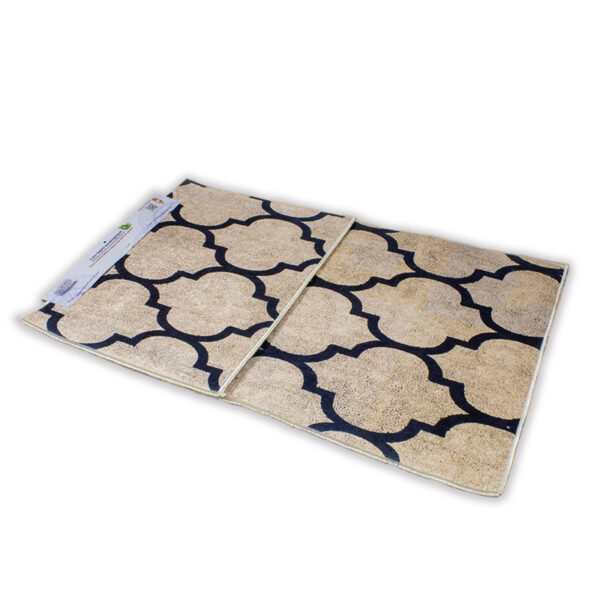 Set de 2 Tapis Salle de Bain Motif 5