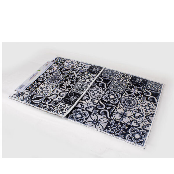 Set de 2 Tapis Salle de Bain Motif 1