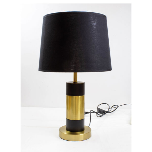 Lampe Elégance Noir & Doré