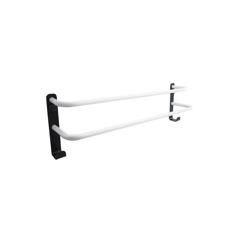Porte-Serviettes à Deux Barres avec Deux Crochets (PS22c)