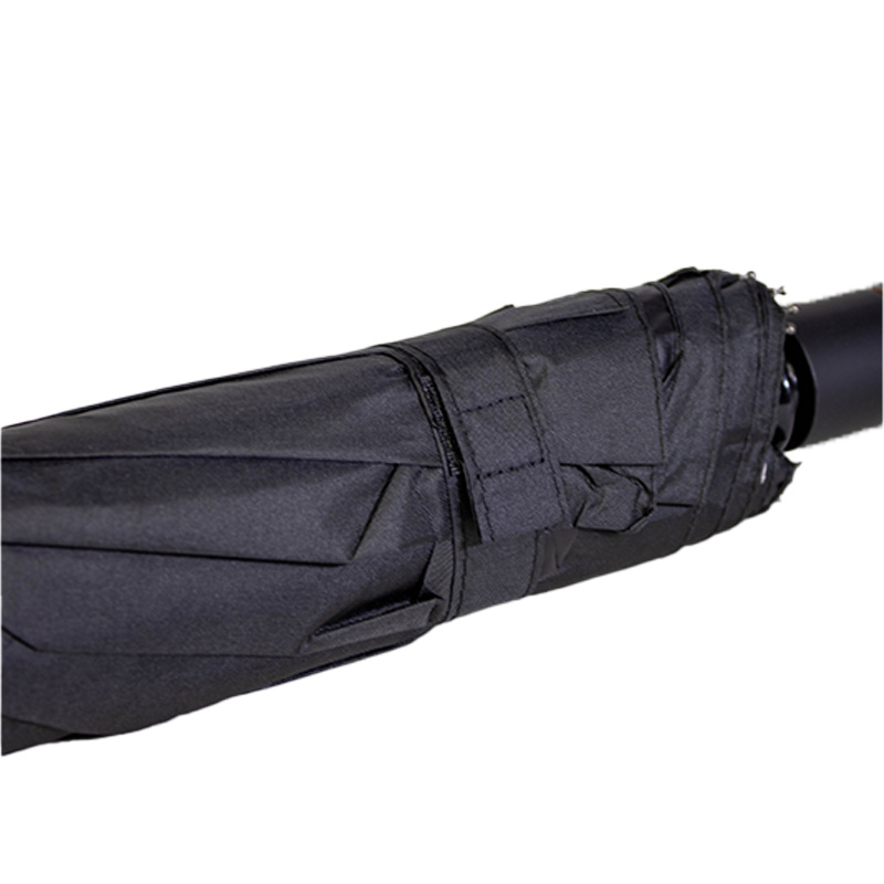 Parapluie à 3 Ressorts Noir – Image 3