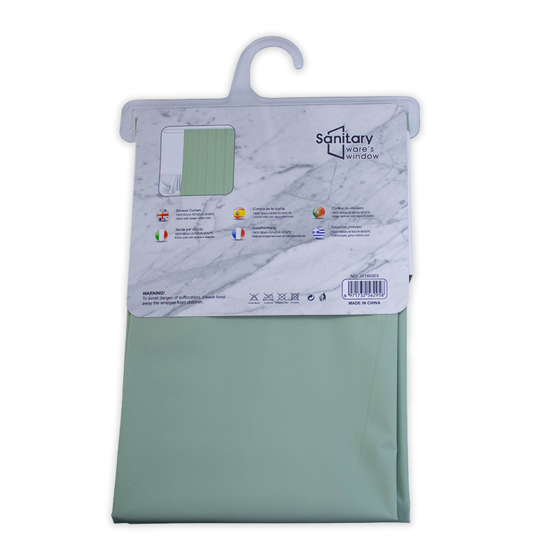 Rideau de Douche 180 cm × 180 cm avec 12 Anneaux Motif 10 – Image 2
