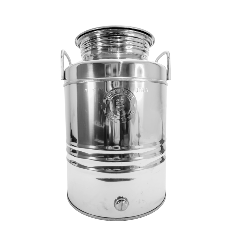 Citerne d’Huile Belvivere en Inox 18/10 de 25 Litres